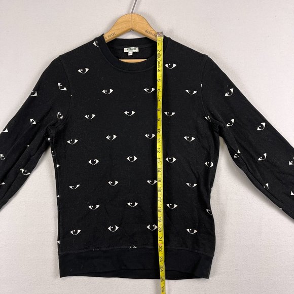 KENZO Eye Print Crewneck Sweatshirt Womens XS - Picture 11 of 11
